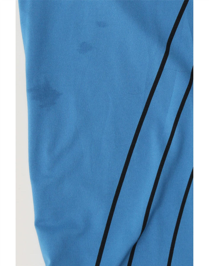 Tricou Izod pentru bărbați Top mare poliester cu dungi albastre