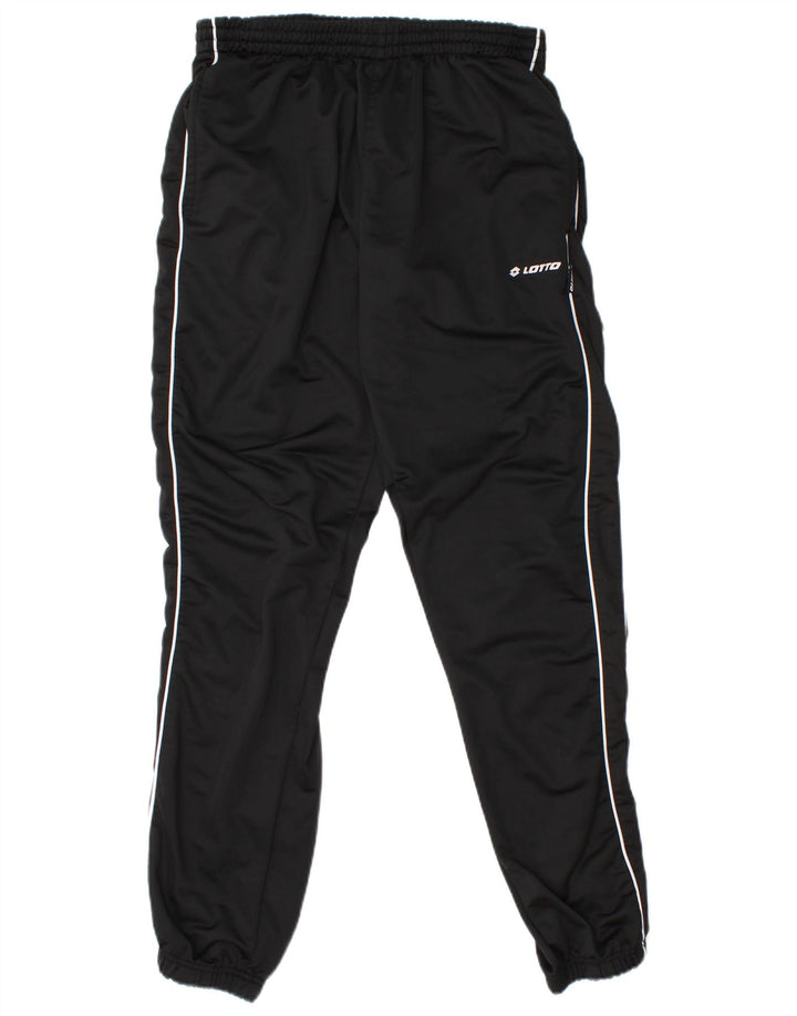 LOTTO Mens Tracksuit Trousers Joggers XL  Black Polyester