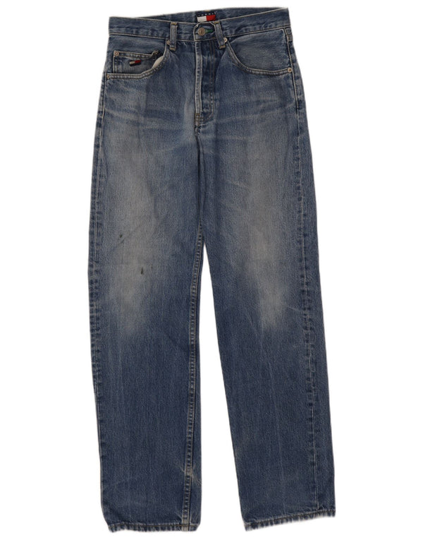 Jeans dritti da uomo Tommy Hilfiger W30 L30 cotone blu
