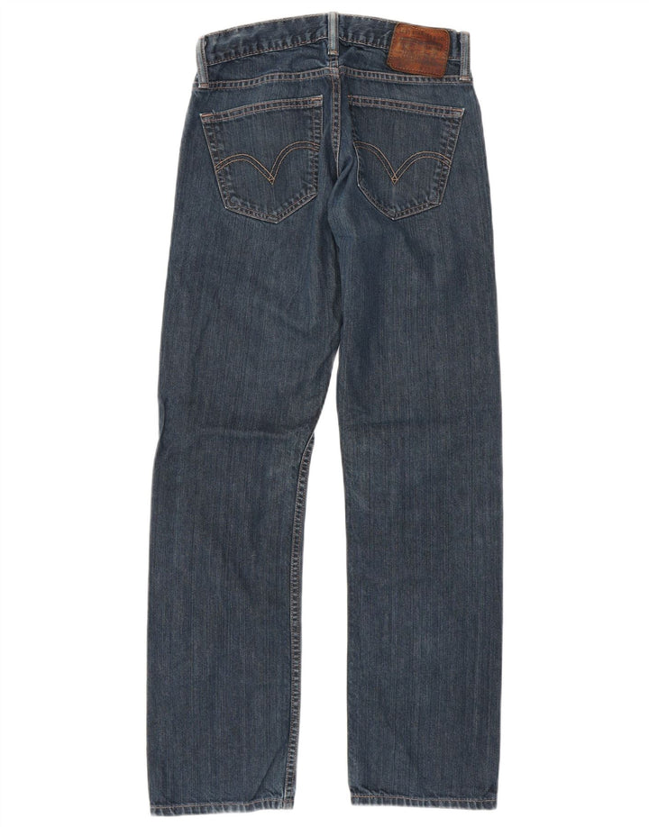 Levi's Mens 514 Straight Slim Jeans W29 L32 Blue Cotton