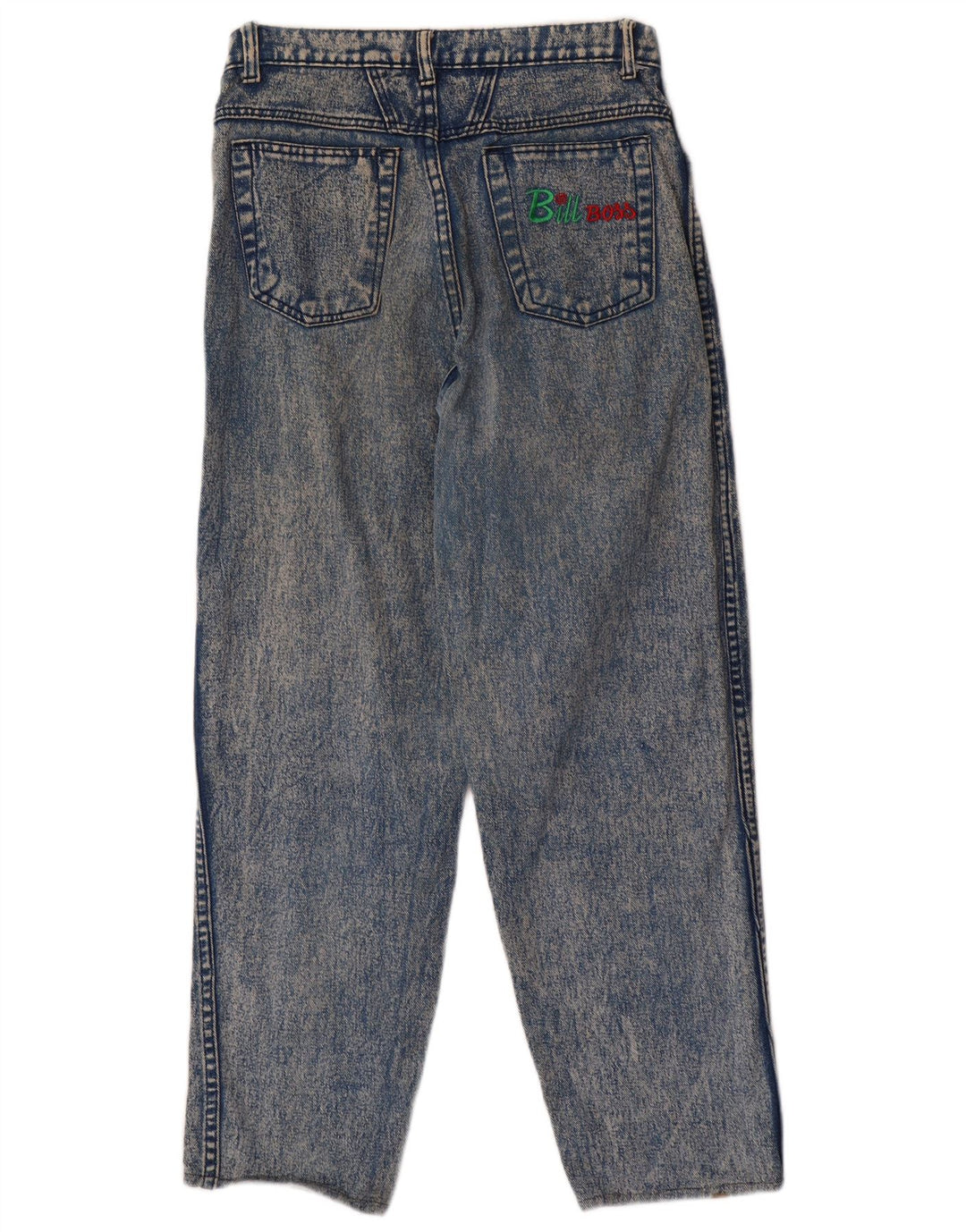 Vintage Womens Straight Jeans W28 L28 Blue