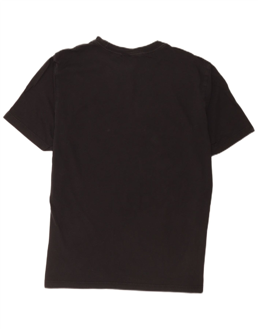 Adidas Mens Graphic T-Shirt Top Medium Black Cotton