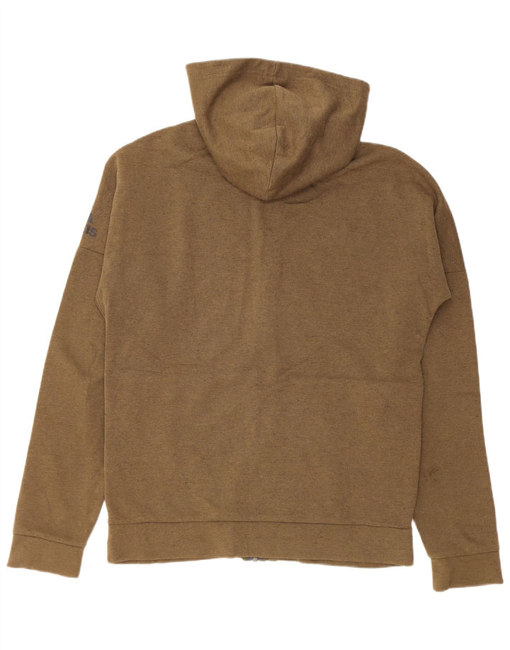 Adidas Herren Graphic Zip Hoodie Pullover Medium Khaki