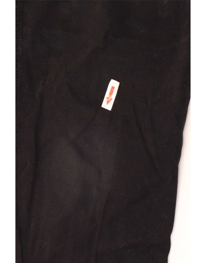 Wrangler Mens Tapered Jeans W32 L29 Black Cotton