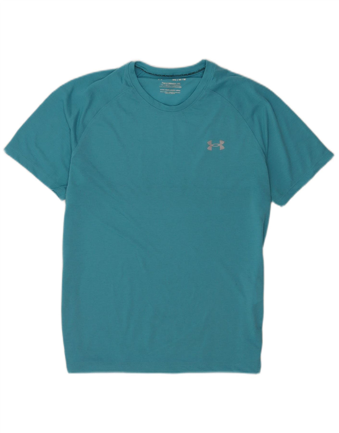 T-shirt da uomo Under Armour Top blu medio in poliestere