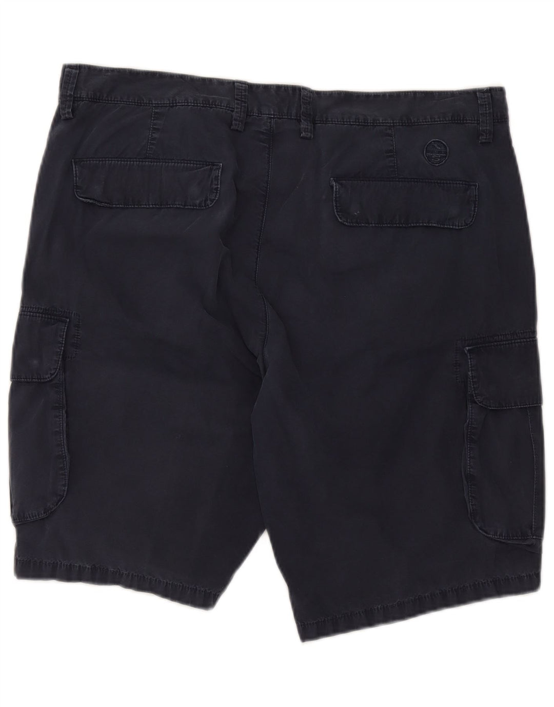 North Sails Mens Cargo Trousers W36 Large Navy Blue Cotton
