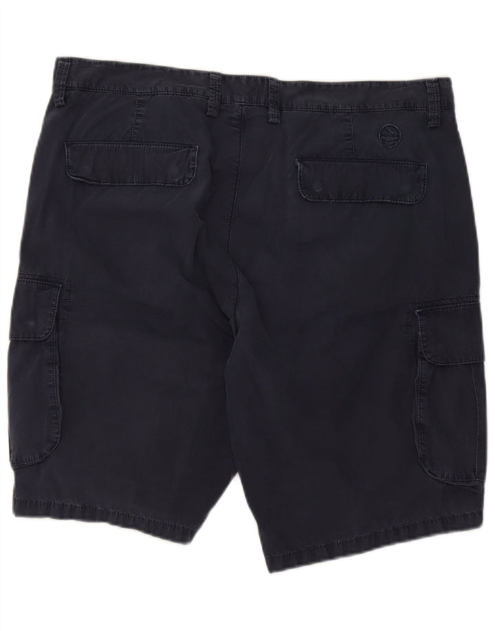 North Sails Mens Cargo Trousers W36 Large Navy Blue Cotton