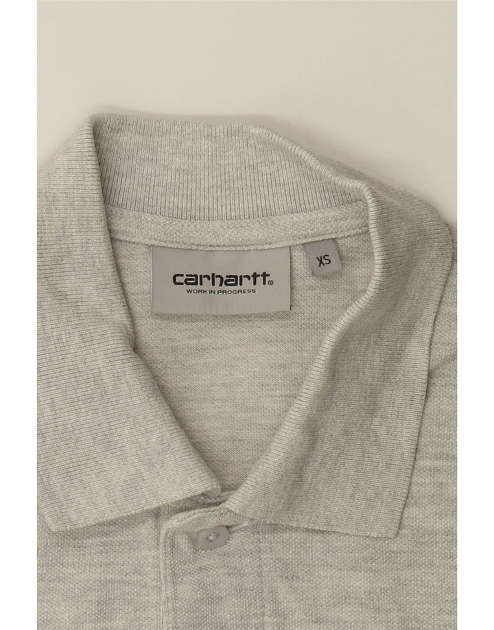 CARHARTT Mens Polo Shirt XS Grey Vintage Carhartt and Second-Hand Carhartt from Messina Hembry 