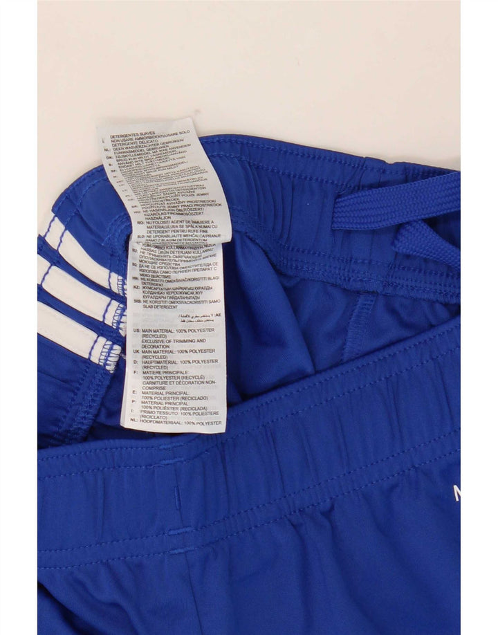 Adidas Boys Aeroready Sport Shorts 9-10 Years Blue Polyester