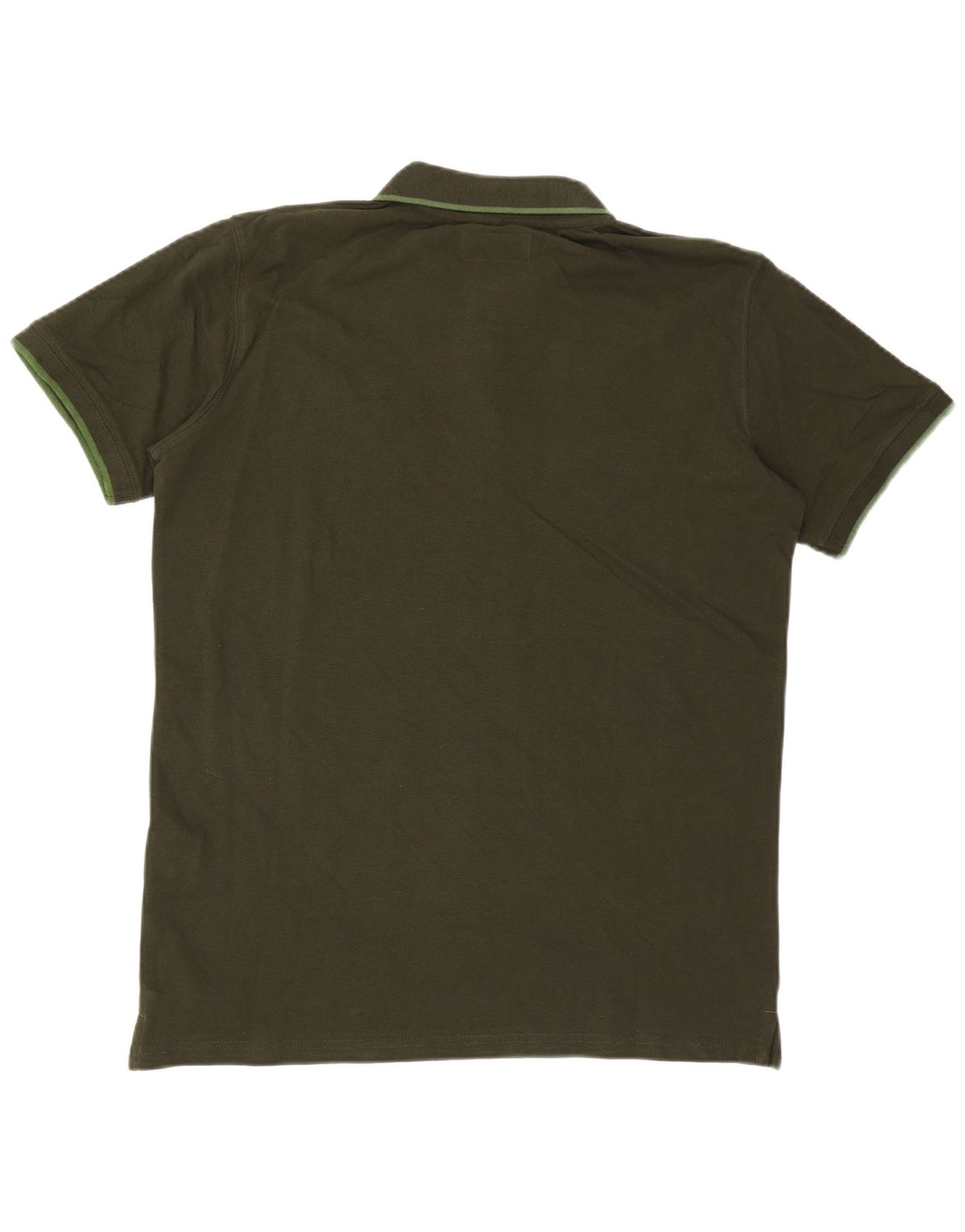 Carrera Mens Polo Shirt XL Khaki Cotton
