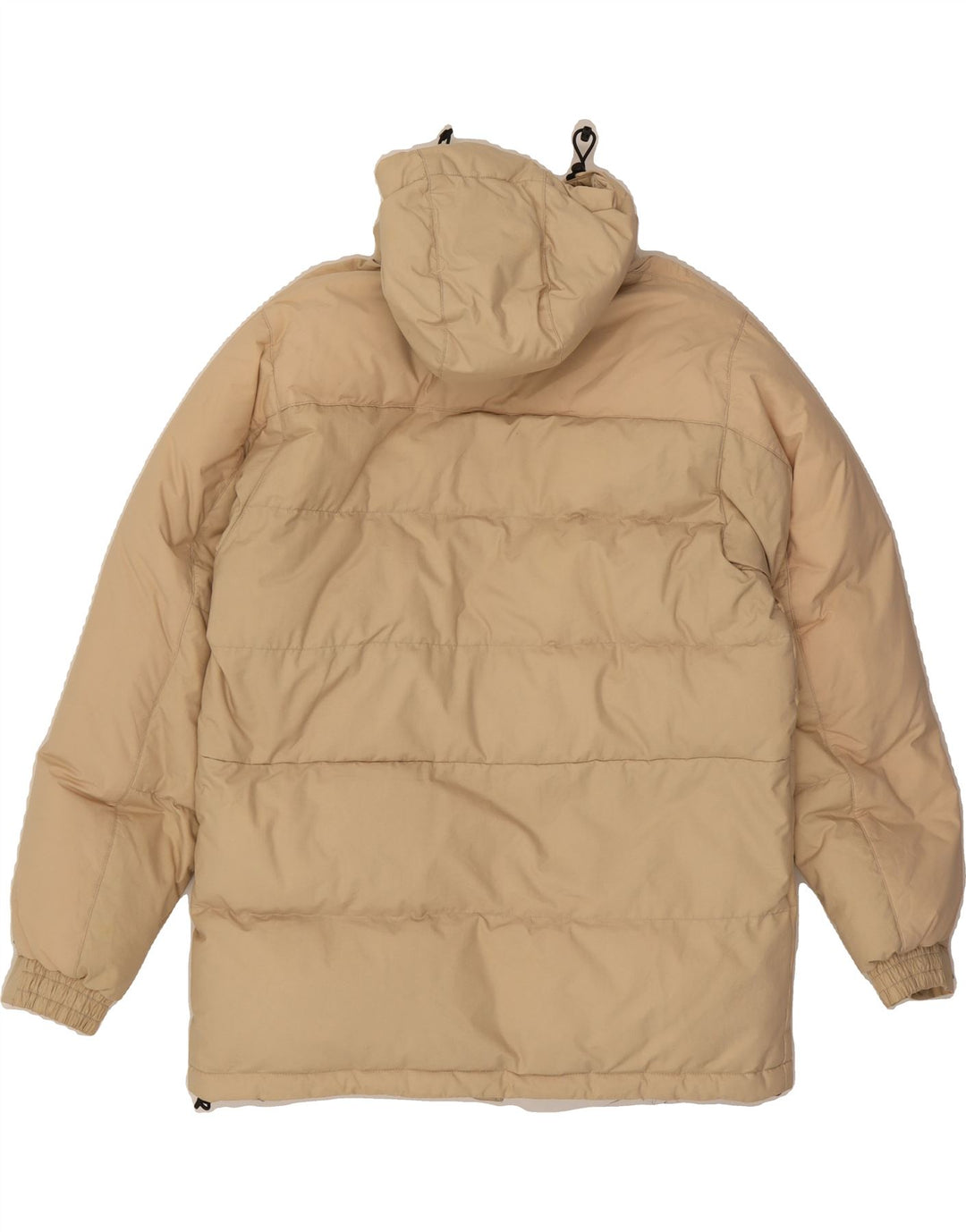 INVICTA Mens Hooded Padded Jacket UK 38 Medium Beige Polyamide Vintage Invicta and Second-Hand Invicta from Messina Hembry 