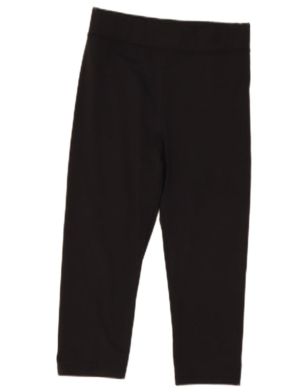Marks & Spencer Γυναικεία κολάν Capri ψηλόμεση UK 8 Small Black Polyester