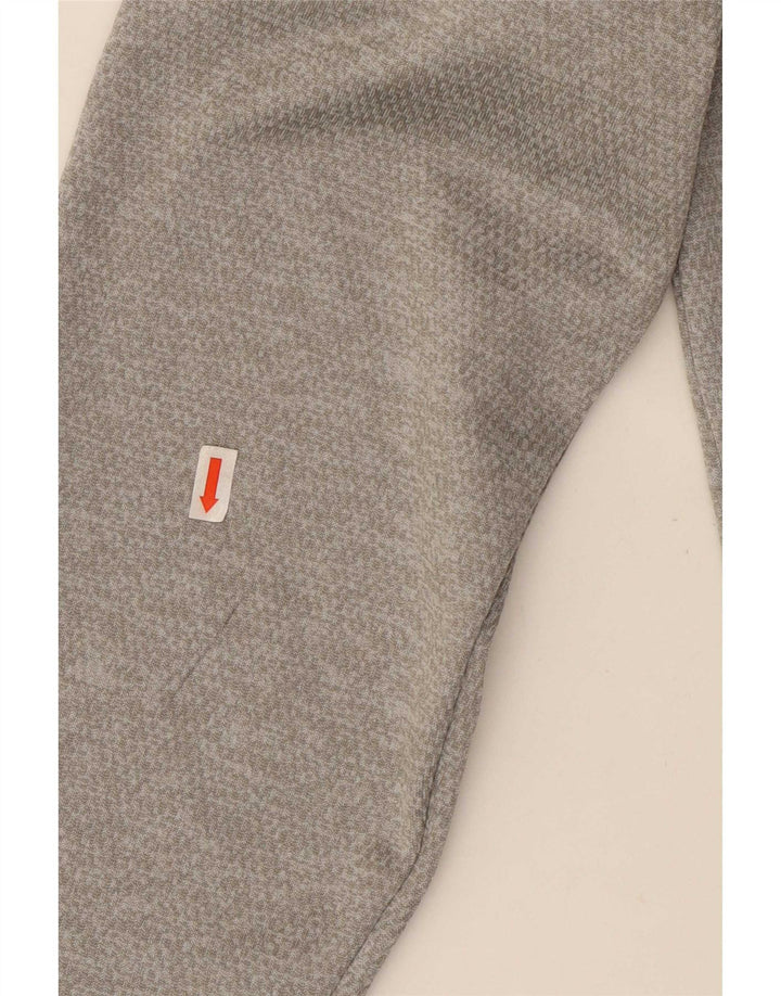 Adidas Hombre Sudadera Con Capucha Gráfica Jersey Pequeño Gris Poliéster