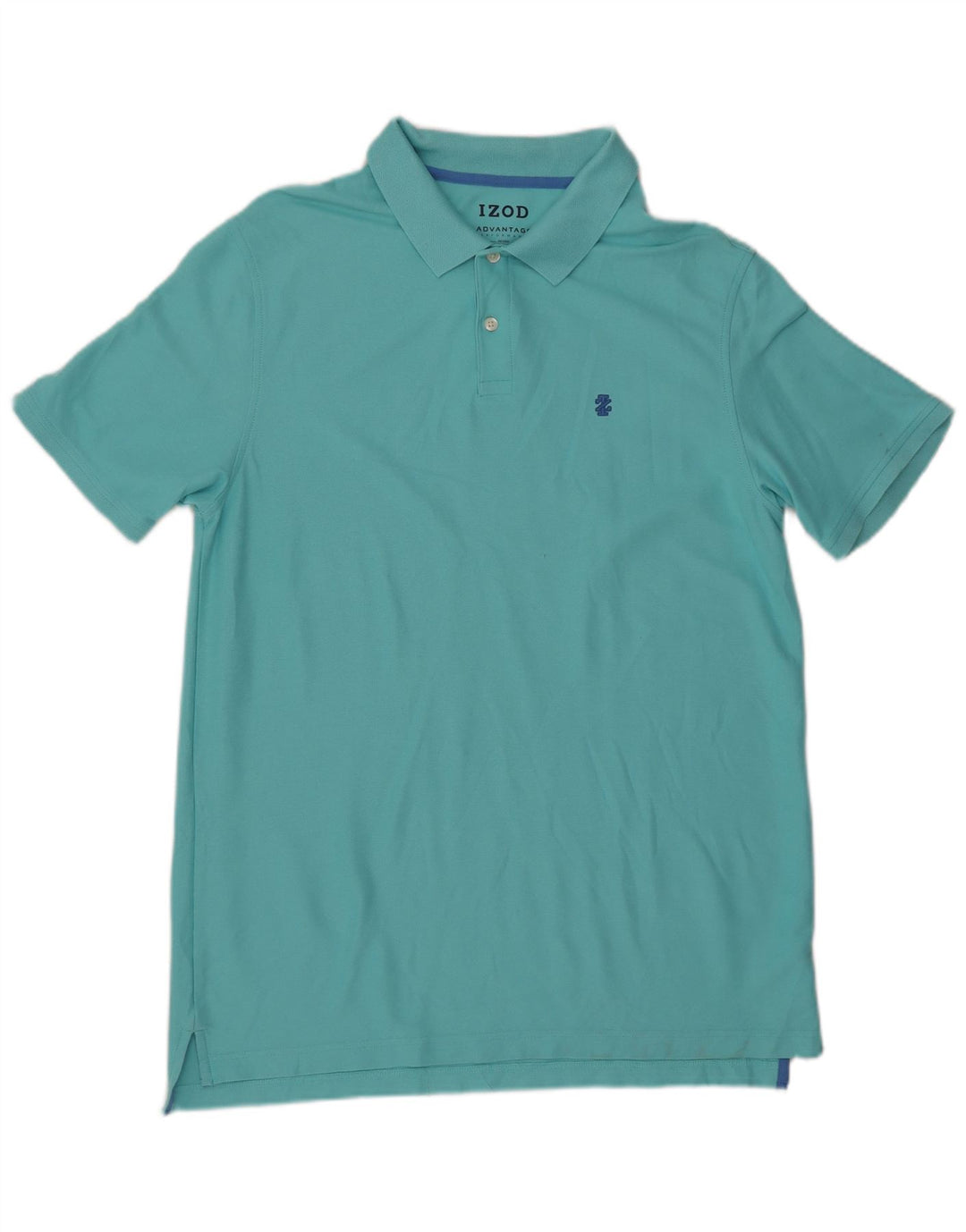 IZOD Herren-Poloshirt, große türkisfarbene Baumwolle