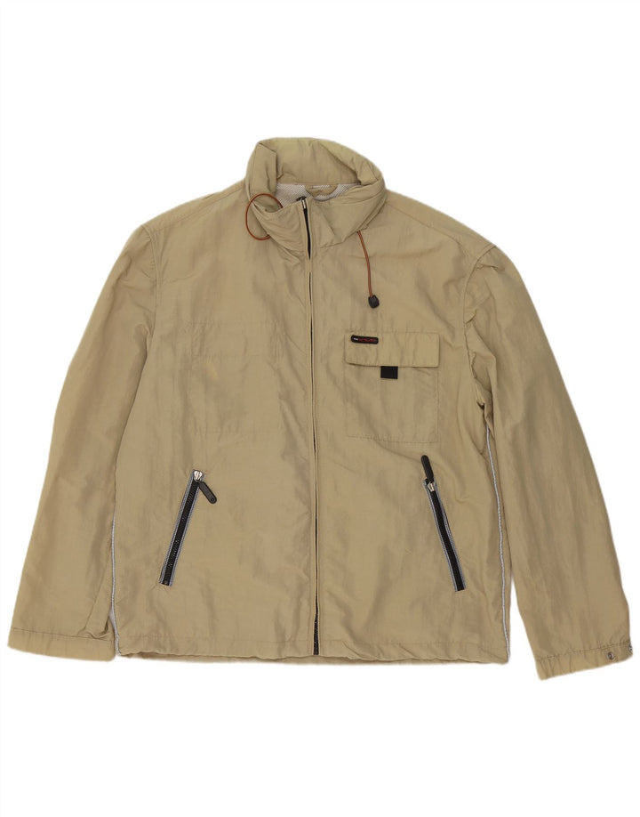 Gas Regnjakke til mænd UK 42 XL Khaki Polyester