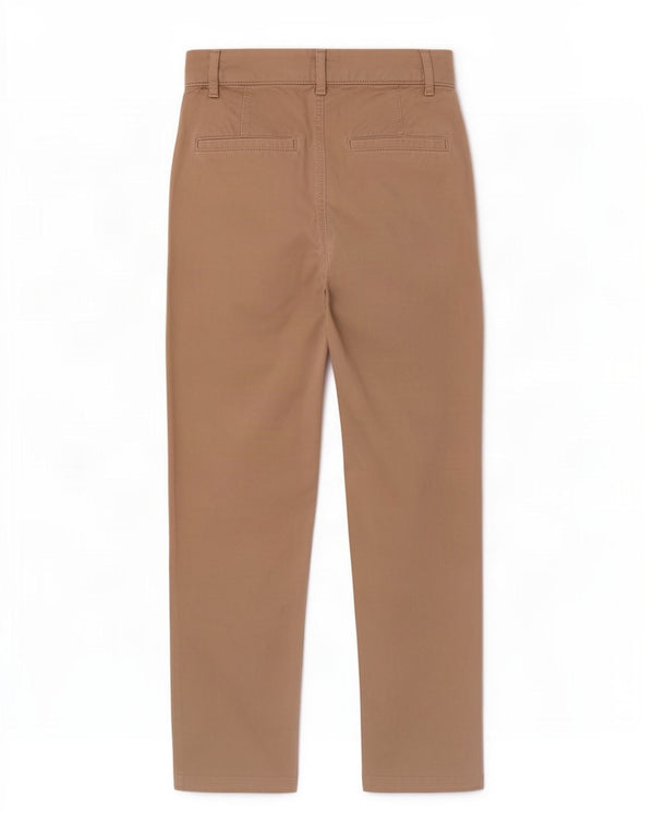 Pantaloni casual drepti pentru femei Marks & Spencer UK 8 Small W27 L26 Bej