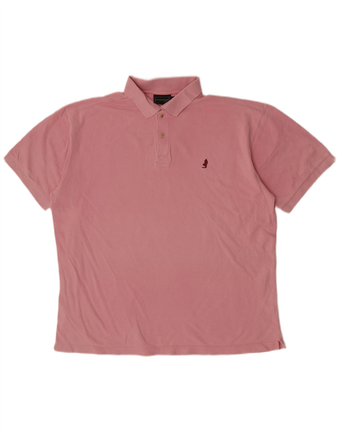 Marlboro Classics Mens Polo Shirt 2XL Pink Cotton