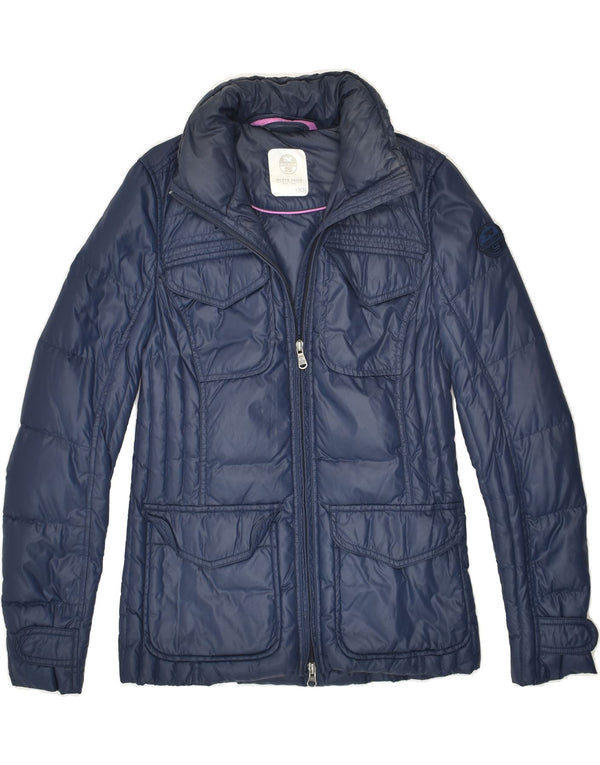 NORTH SAILS Dame polstret jakke UK 6 XS Navy Blue Polyester