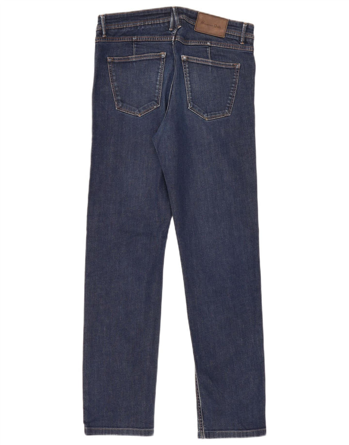 Massimo Dutti Herren Slim Jeans EU 40 Medium W31 L30 Blau