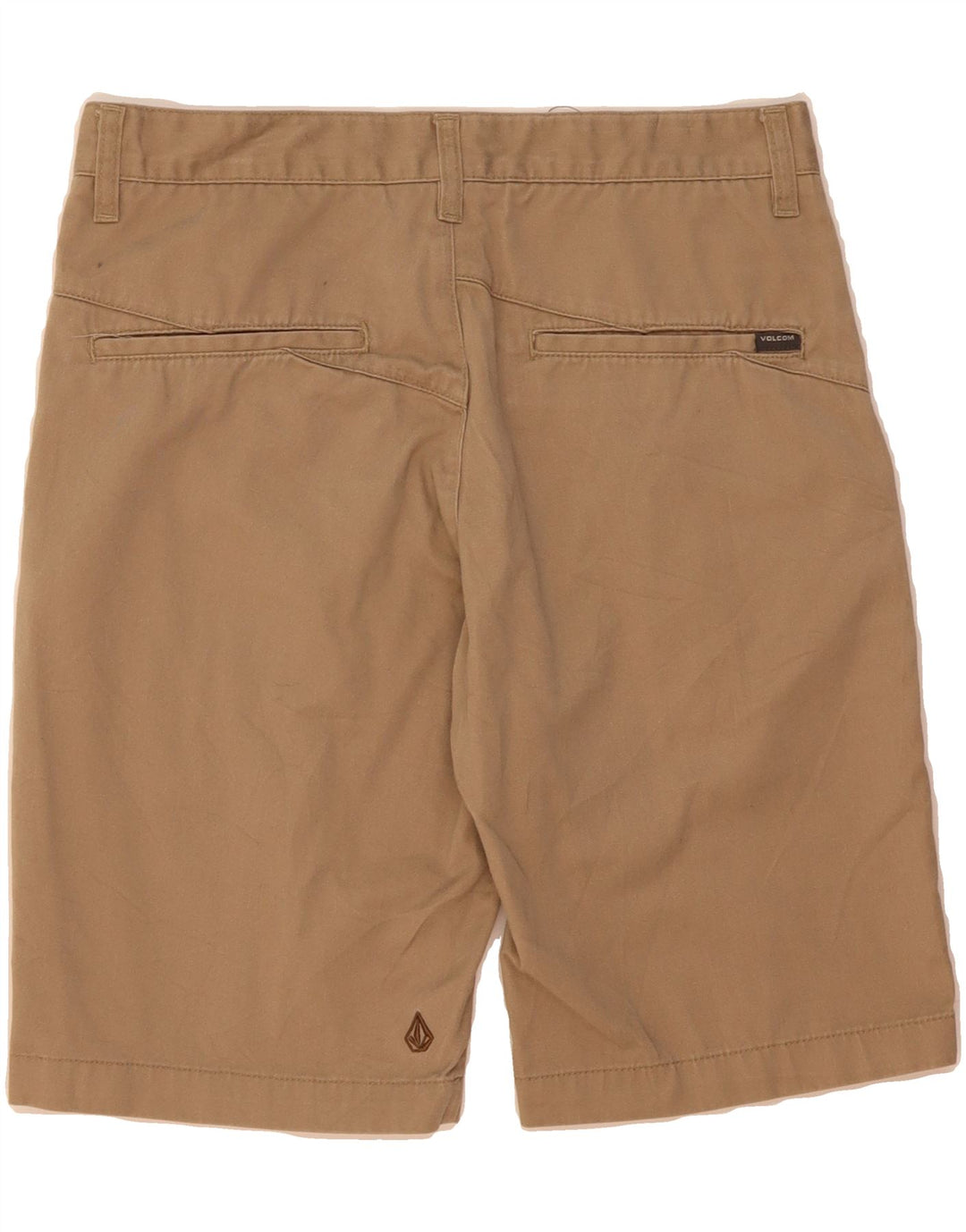 VOLCOM Mens Chino Shorts W30 Medium  Brown Cotton Vintage Volcom and Second-Hand Volcom from Messina Hembry 