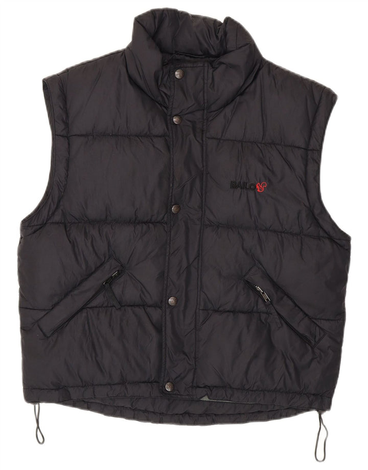 Gilet imbottito da uomo Bailo UK 38 medio nero