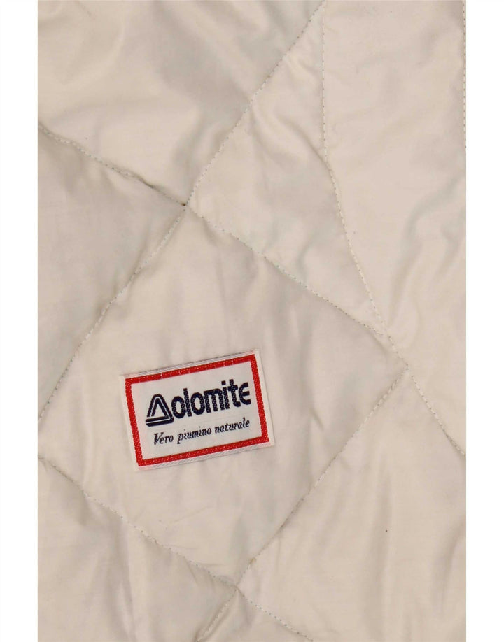 Dolomite Chaqueta acolchada reversible con capucha para hombre UK 36 Small Poliéster blanco