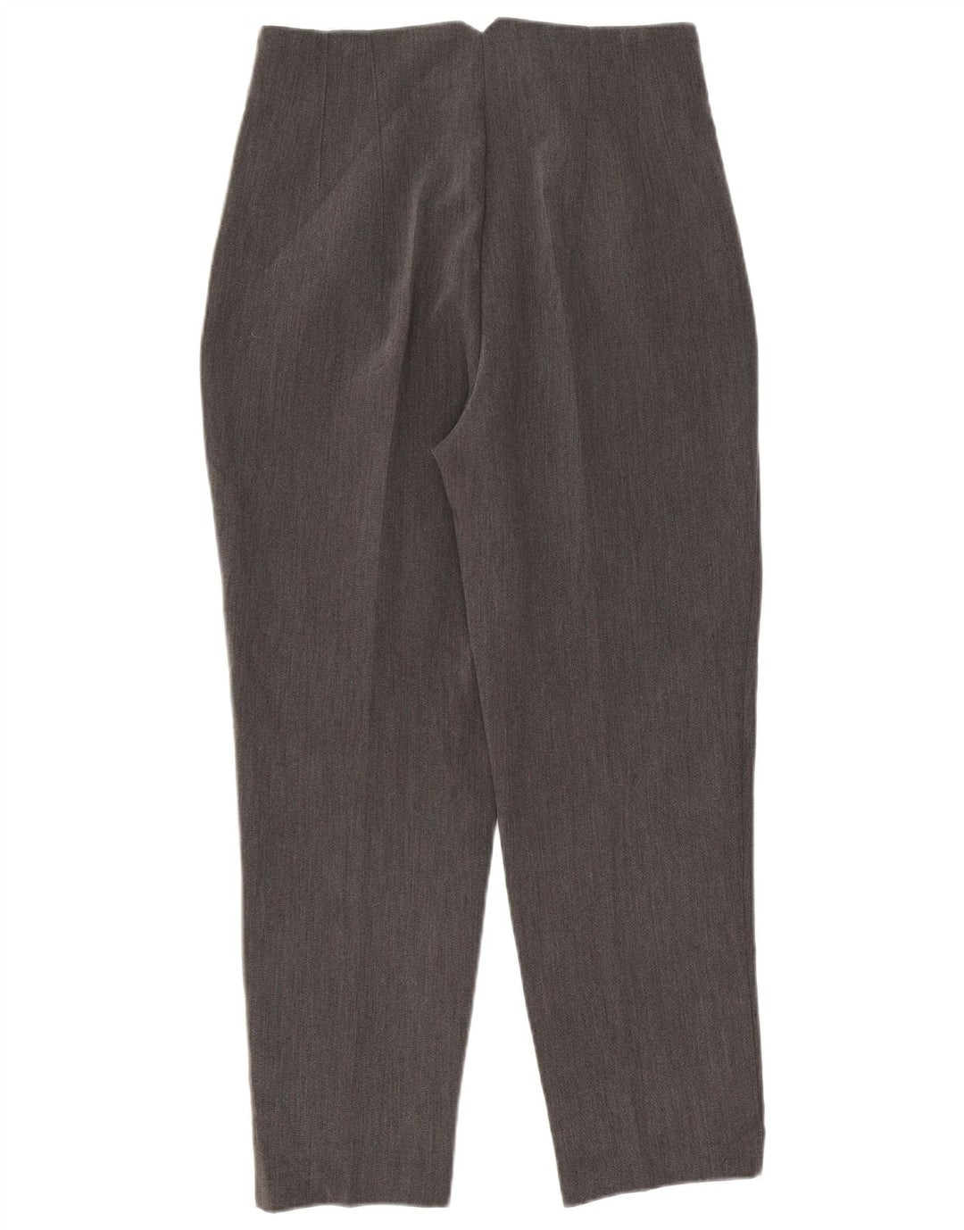 Zara Womens High Waist Suit Trousers Large W30 L26 Grey Polyester