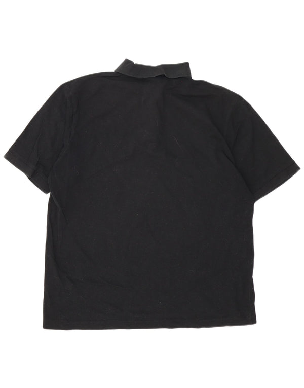 AUSTRALIAN L'ALPINA Poloshirt til mænd IT 50 Medium Sort