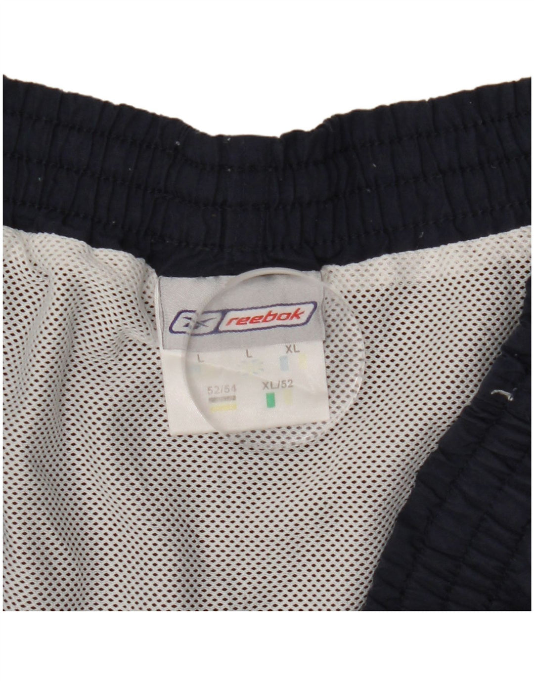 Pantaloncini da bagno Reebok da uomo grandi blu navy