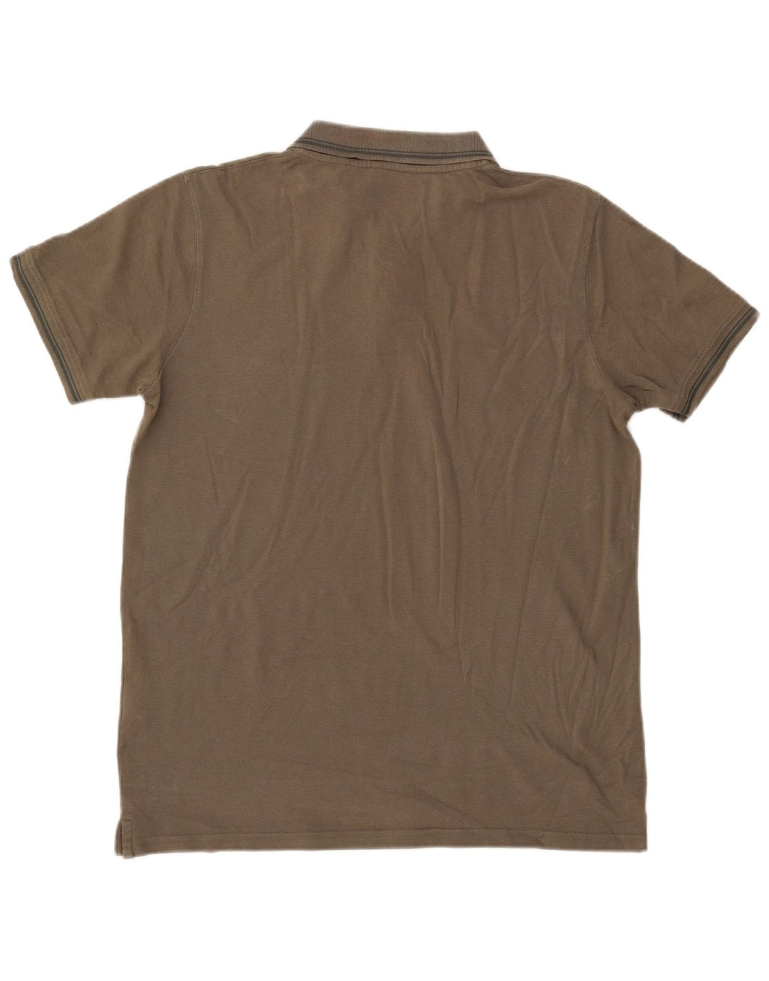 Carrera Mens Polo Shirt XL Khaki Cotton