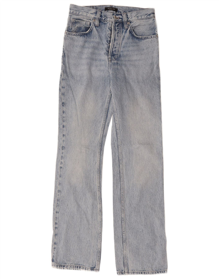 Massimo Dutti Womens Straight Jeans EU 34 2XS W24 L31 Blue
