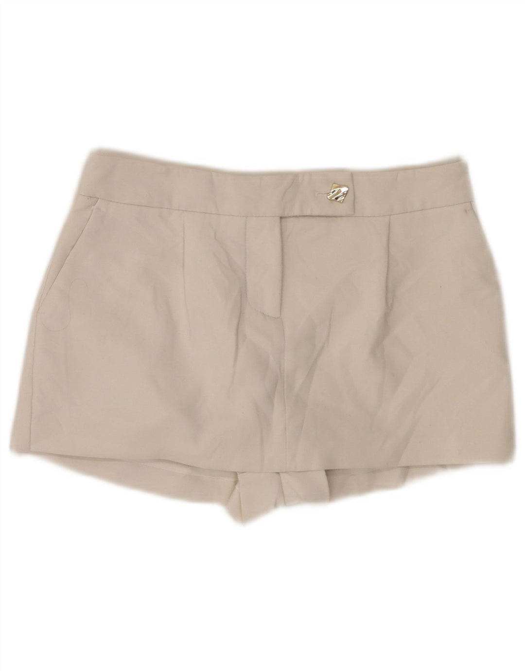 Zara Womens Skort UK 6 XS W30 White Viscose