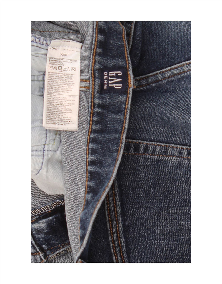 Gap Mens Slim Jeans W30 L30 Navy Blue Cotton