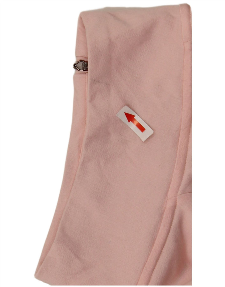 Nike Haut de survêtement surdimensionné à col zippé pour femme UK 6 XS Rose