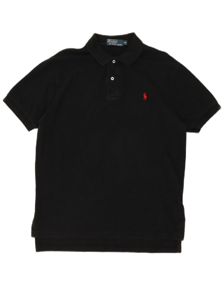 Polo Ralph Lauren Mens Shirt Medium Black Cotton