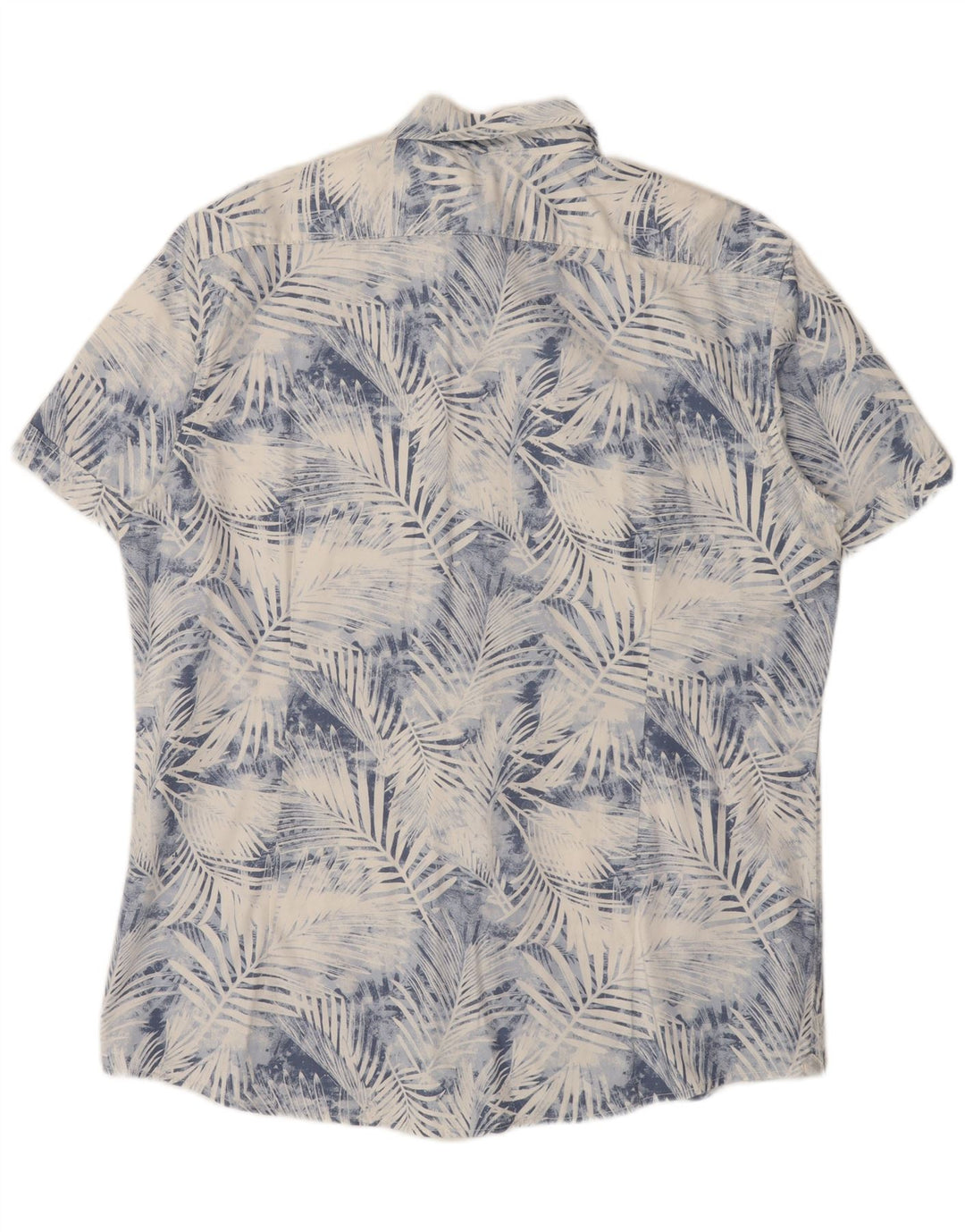 Celio Chemise à Manches Courtes Homme 2XL Bleu Floral Coton