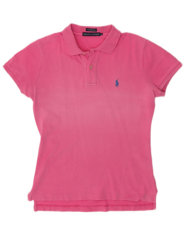 Polo Ralph Lauren Polo skinny pour femme UK 12 Rose moyen