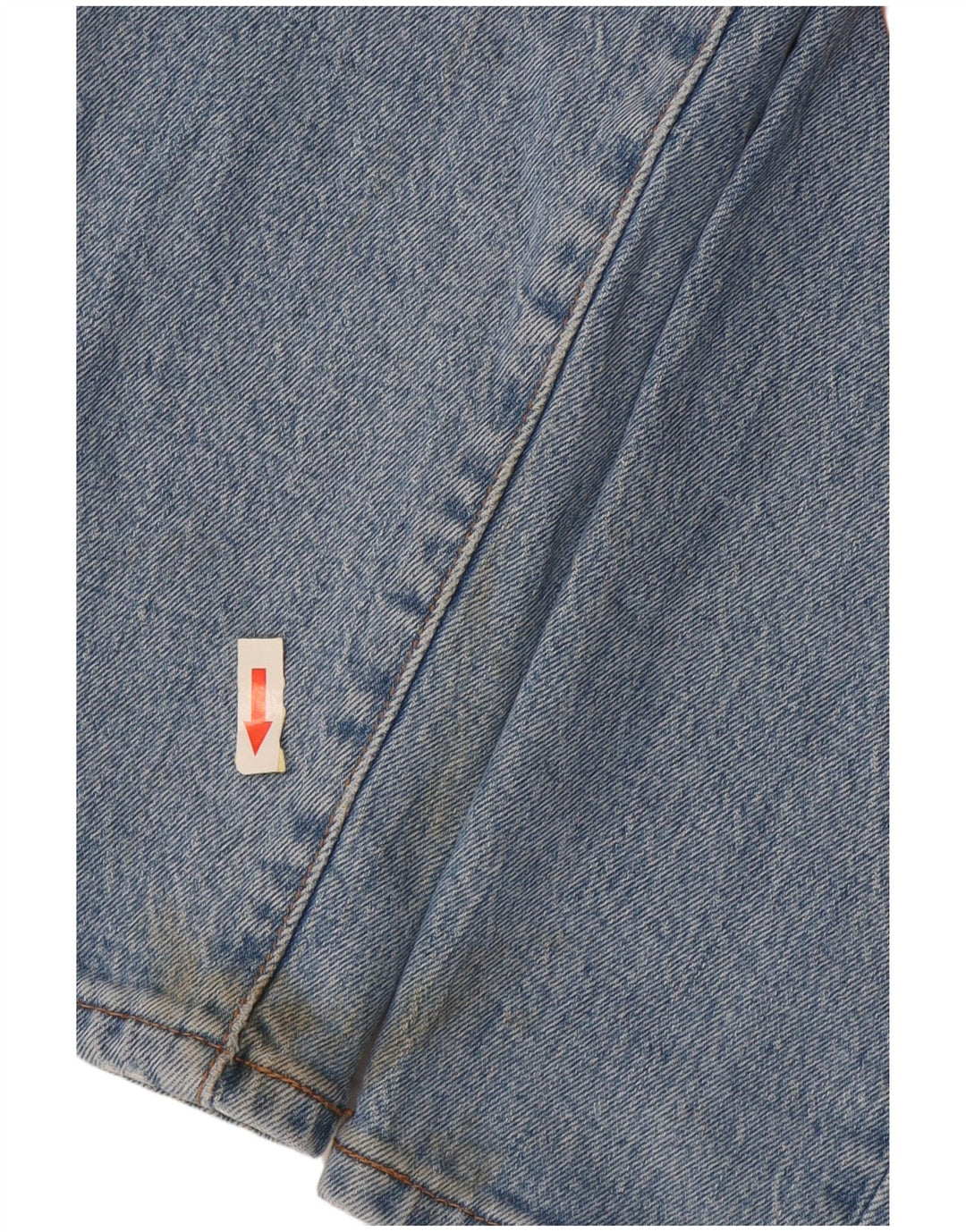 Levi's Womens 501 Straight Jeans W24 L28 Blue Cotton