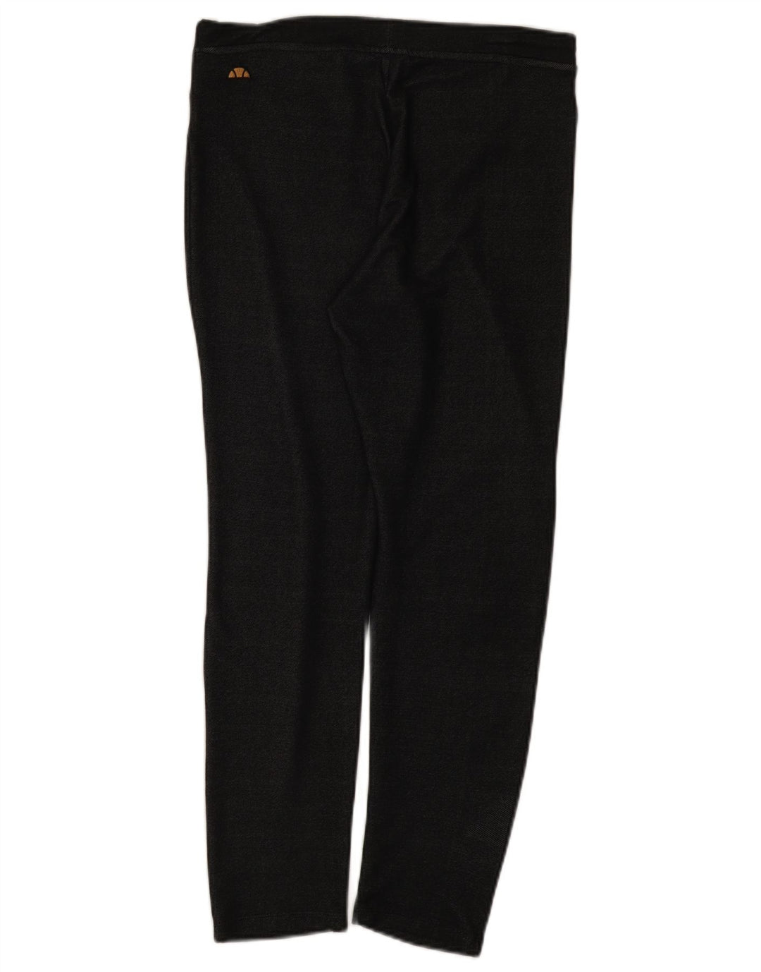 Ellesse Damen Leggings UK 12 Medium Schwarz Rayon