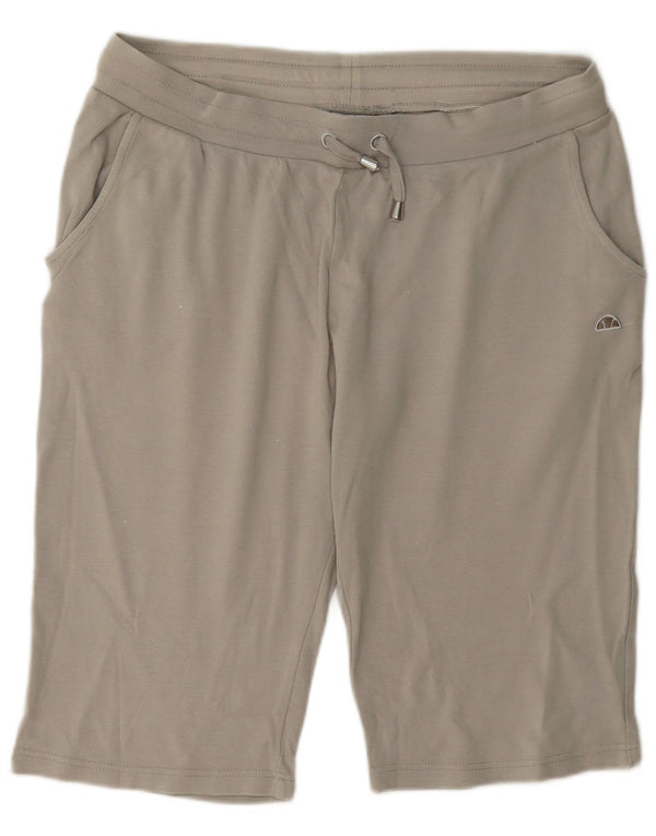 Ellesse Womens Sport Shorts UK 18 XL Grey Cotton