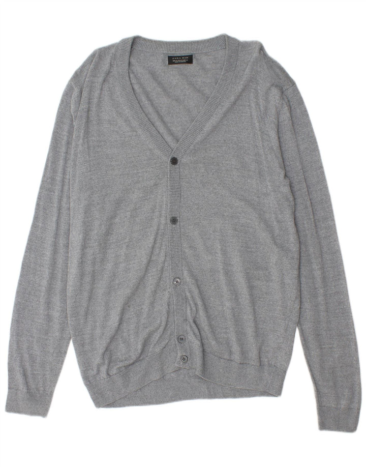Мужской кардиган Zara XL, серый