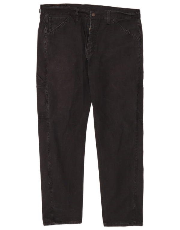 Pantaloni casual dritti Hi-Ball da uomo Levi's W36 L30 cotone nero