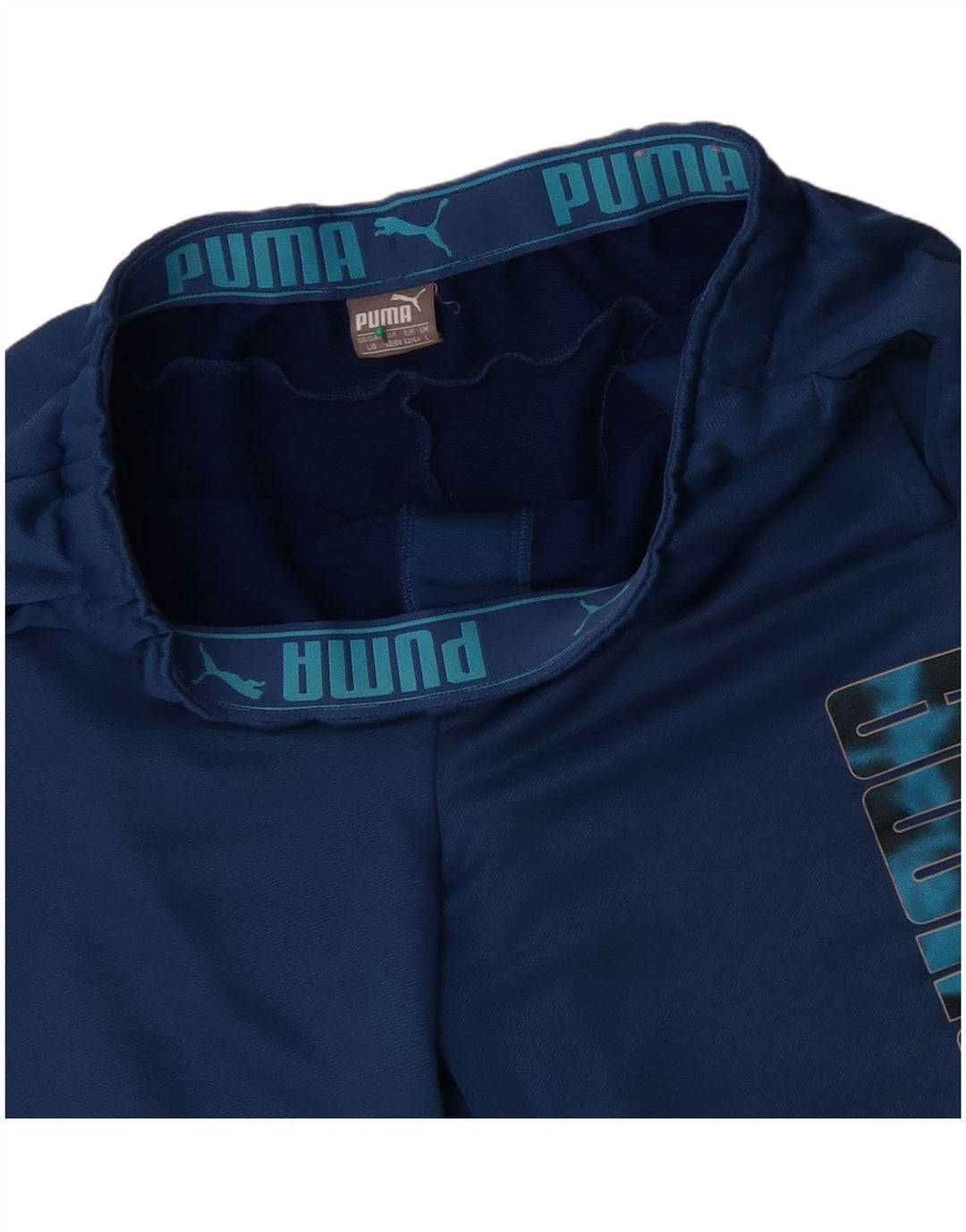Puma Mens Graphic Sport Shorts Large Blue