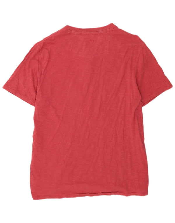Fat Face Mens T-Shirt Top 2XL Red Cotton