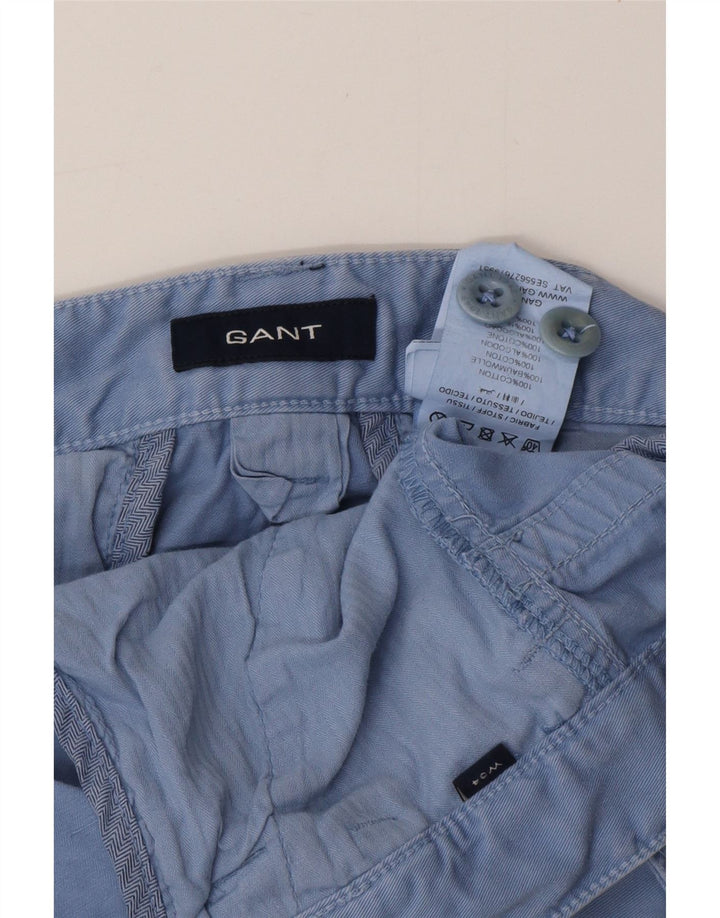 GANT Herre Cargo Shorts W34 store blå bomuld