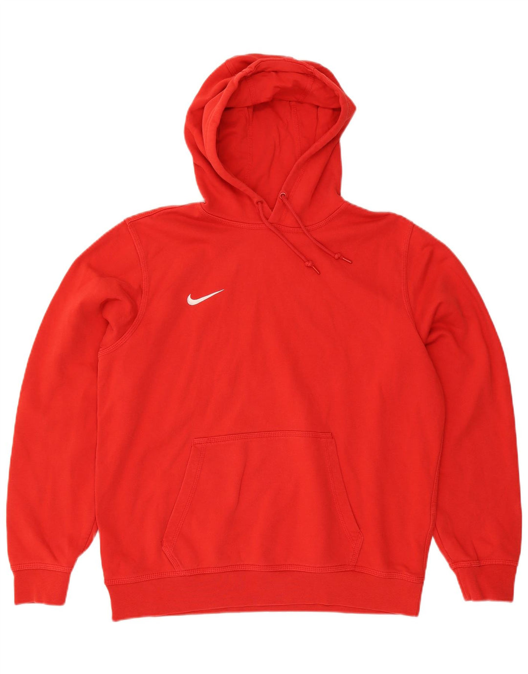 Nike Mens Hoodie Jumper Large Red