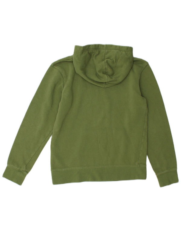 Jordan Boys Hoodie Jumper 12-13 Years Large Green Cotton