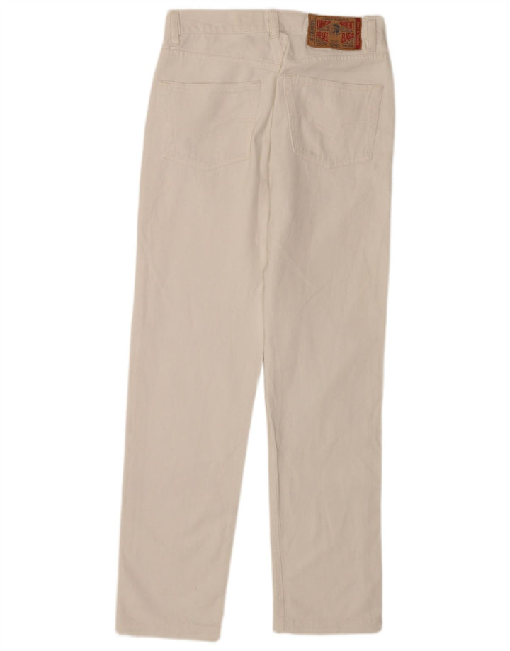 Jeans slim da uomo Diesel W31 L30 cotone bianco