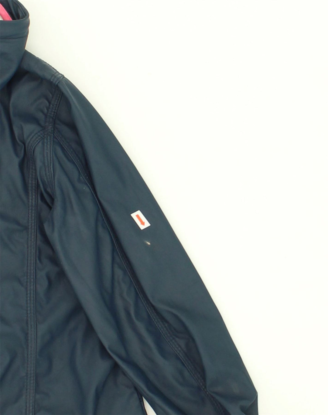 SUPERDRY Womens Hooded Duffle Jacket UK 6 XS Navy Blue Polyester | Vintage Superdry | Thrift | Second-Hand Superdry | Used Clothing | Messina Hembry 