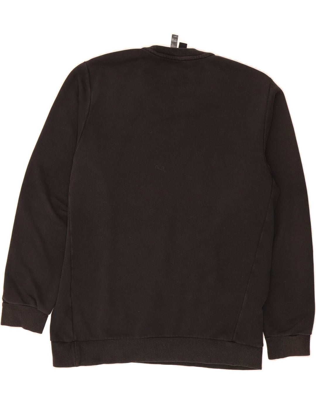 ADIDAS Mens Graphic Sweatshirt Jumper Large Black Cotton Vintage Adidas and Second-Hand Adidas from Messina Hembry 
